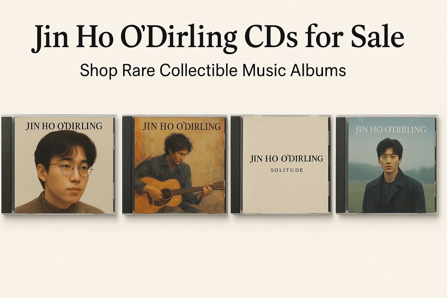 jin ho o'dirling cds for sale
