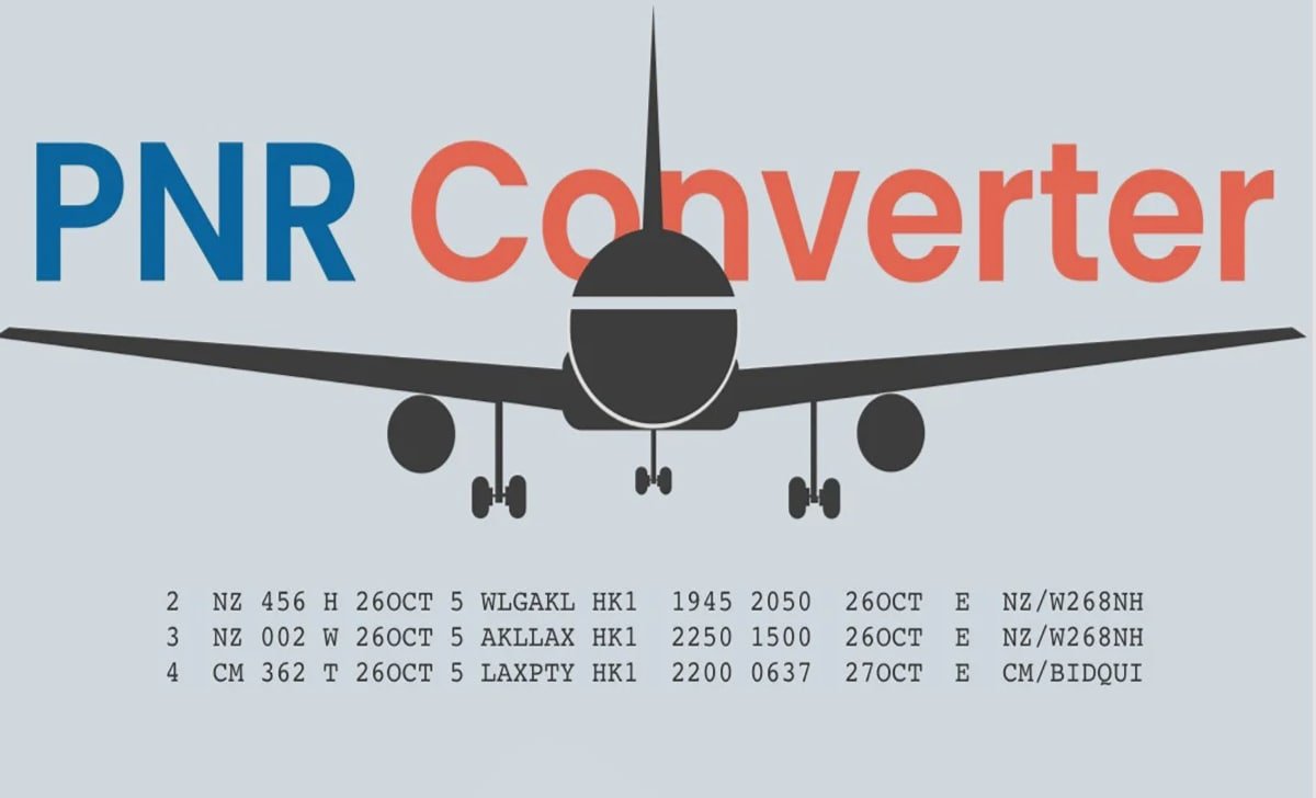 PNR Converter: Your Complete Guide to Travel Code Management