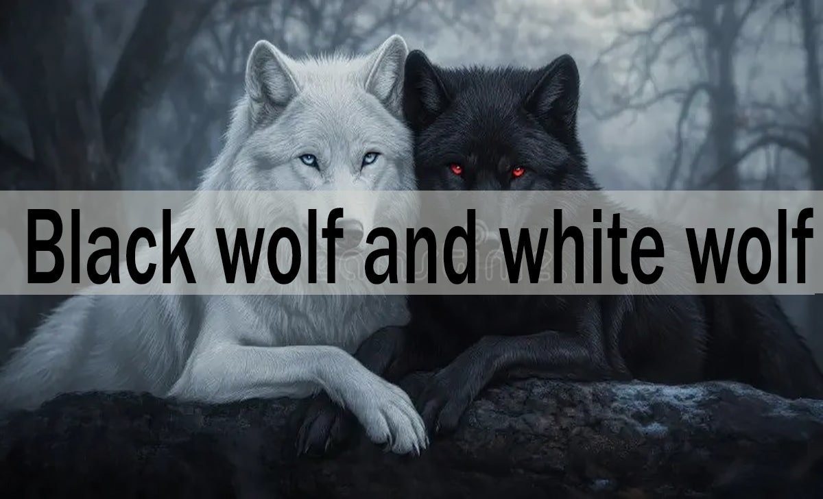 Black Wolf And White Wolf: Nature's Striking Color Variations