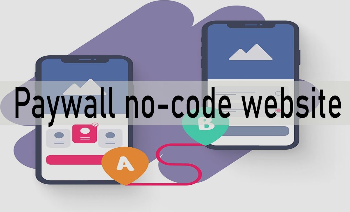 Build a Paywall no-Code Website