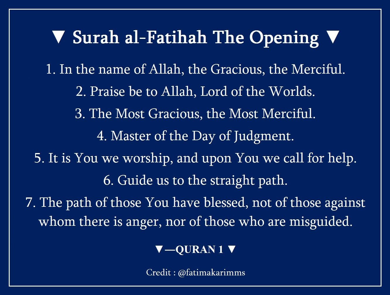 Surah Fatiha English Translation — A clear, friendly, and helpful guide