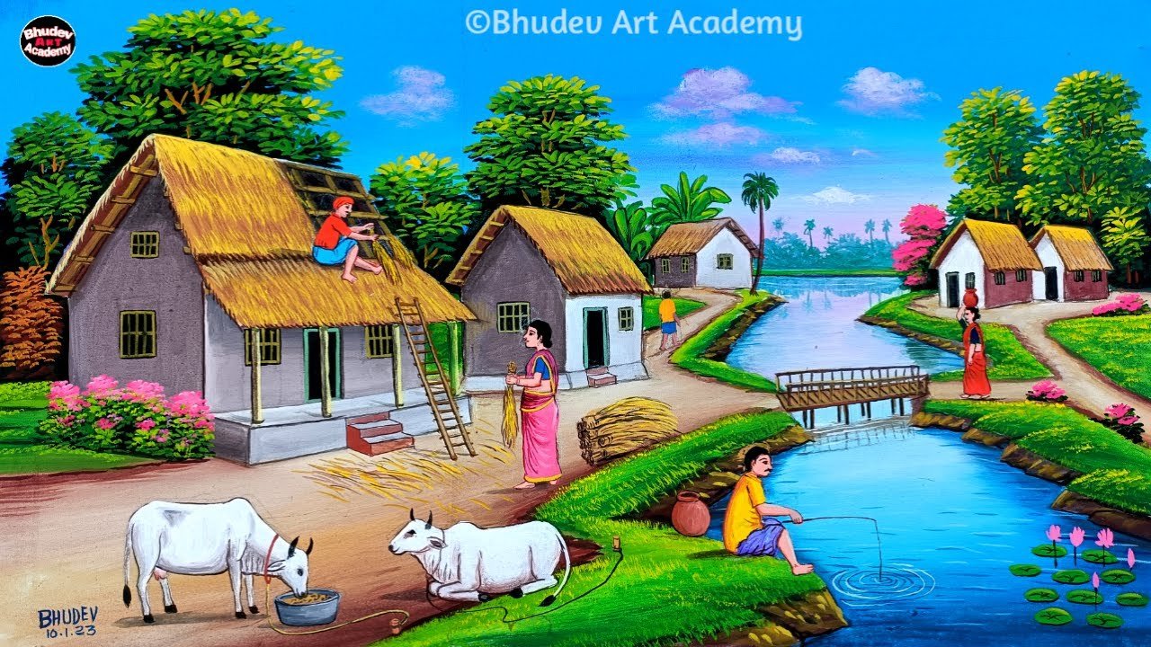 Village Pic: Capturing the Heart of Rural Life